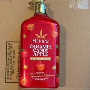 New Hempz Carmel Candy Apple body lotion